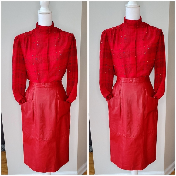 Jacqueline Ferrar Dresses & Skirts - Leather Skirt